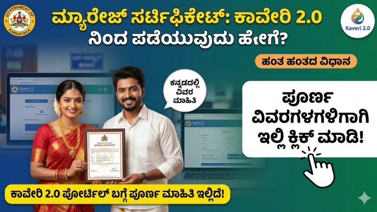 Marriage Registration Online Karnataka Kaveri 2.0 step by step guide
