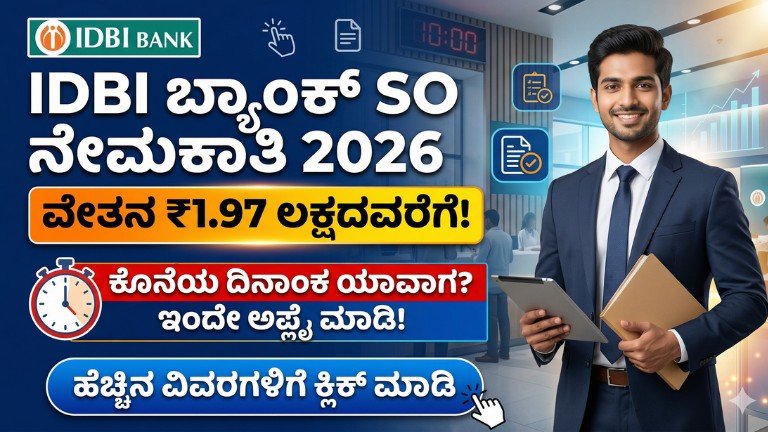 IDBI Bank Specialist Officer Recruitment 2026-27 Officer Recruitment 2026 Apply Online