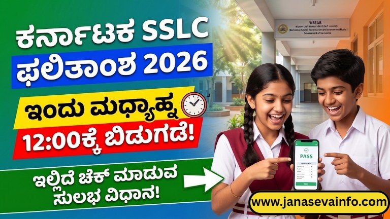 SSLC Results 2026 Karnataka students checking result online and DigiLocker marks card