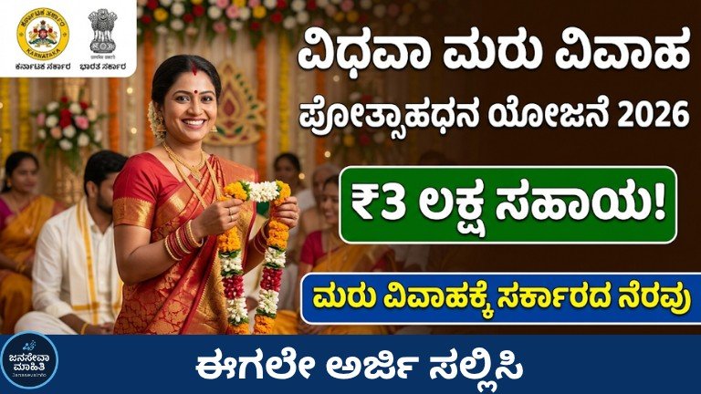 Widow Remarriage Incentive Scheme ಅಡಿಯಲ್ಲಿ ಅರ್ಹ ವಿಧವೆಯರಿಗೆ ₹3 ಲಕ್ಷ ಆರ್ಥಿಕ ನೆರವು