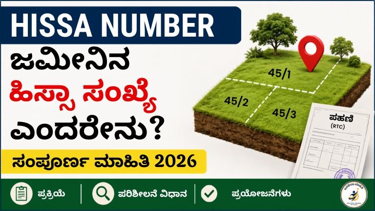 Hissa Number ಕರ್ನಾಟಕ ಜಮೀನಿನ ಹಕ್ಕು ಪತ್ರದಲ್ಲಿ 80/1, 80/2, 80/3 ಸರ್ವೇ ನಂಬರ್ ಮಾಹಿತಿ